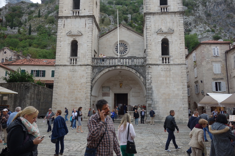 Gamla staden i Kotor.