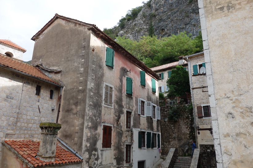 Gamla staden i Kotor.