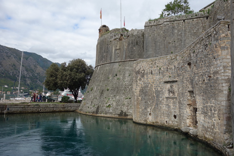 Del av stadsmuren, Kotor.