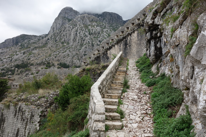 St John's fortress, St John's mountain, Kotor.