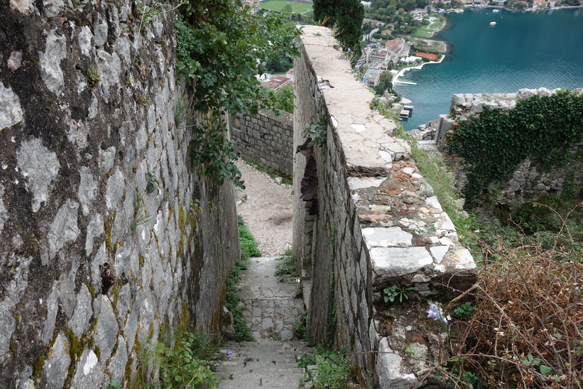 St John's fortress, St John's mountain, Kotor.