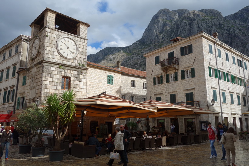 Gamla staden i Kotor.