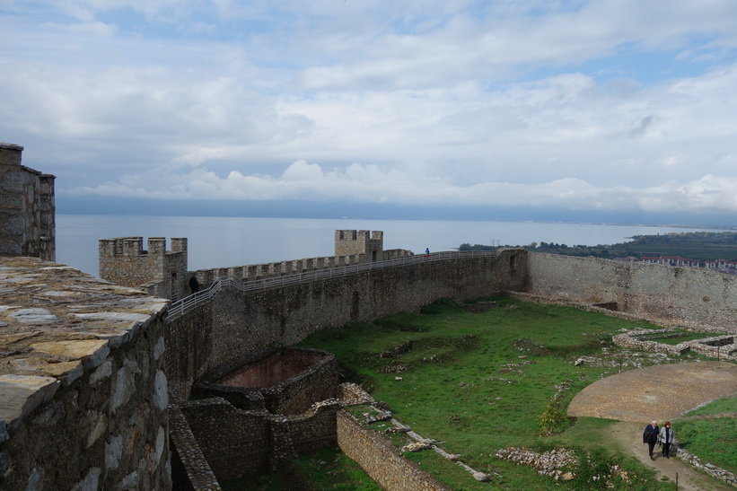 Tsar Samuels fästning, Ohrid.