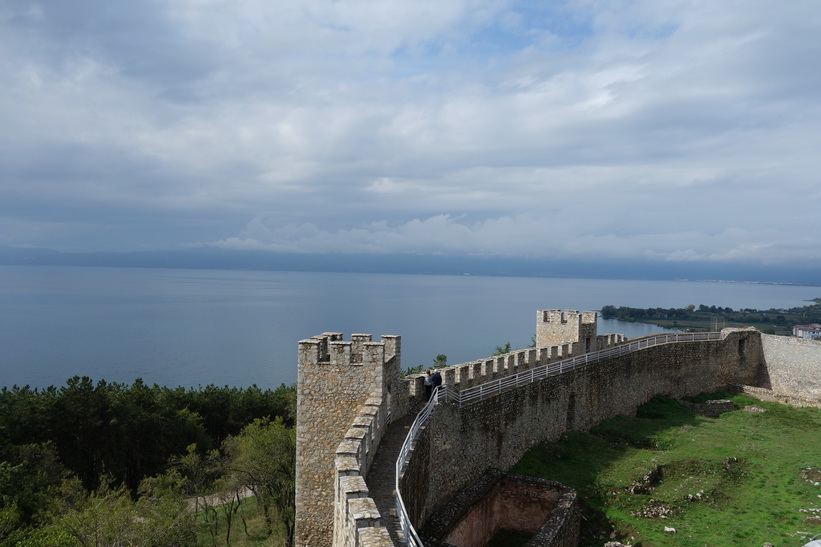 Tsar Samuels fästning, Ohrid.