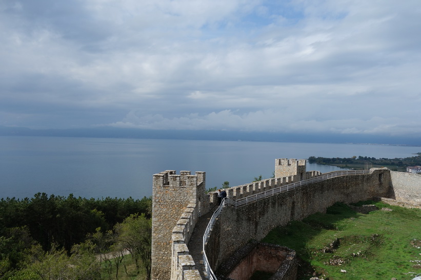 Tsar Samuels fästning, Ohrid.
