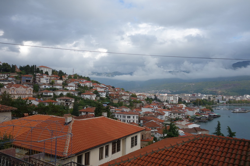 Vy över Ohrid.