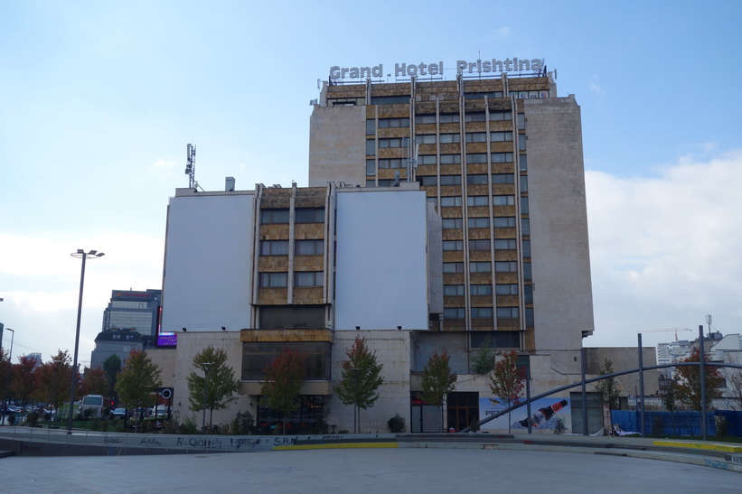 Grand Hotel Prishtina, centrala Pristina.
