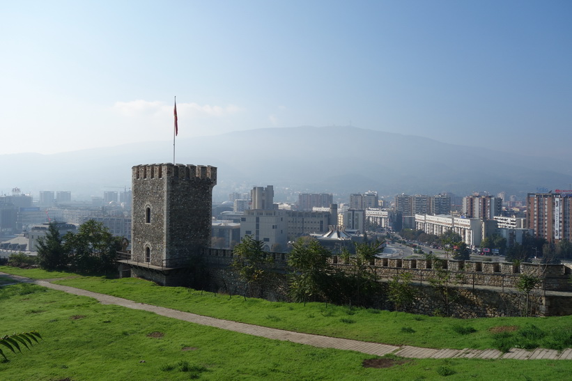 Kale-fästningen i Skopje.