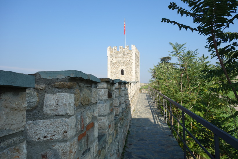 Kale-fästningen i Skopje.