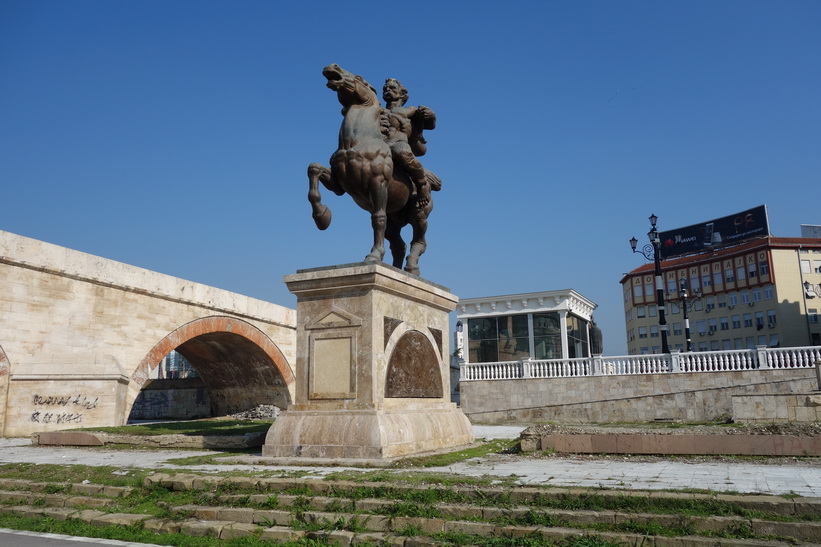Staty i centrala Skopje.