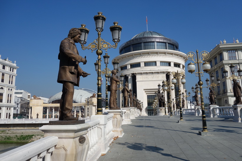 Skopje Art Bridge.