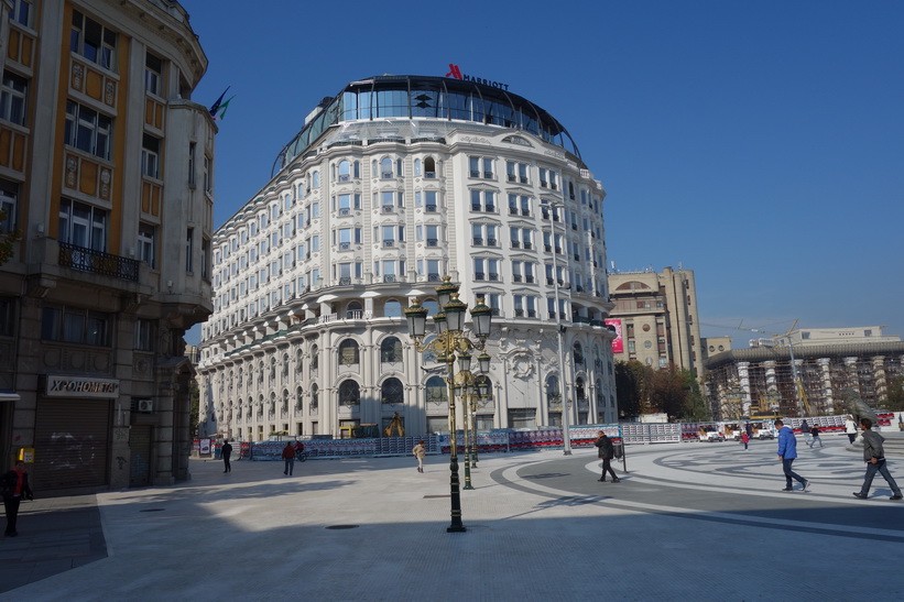 Macedonia Square, Skopje.