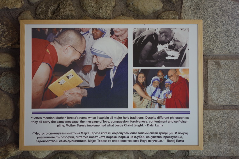 The Memorial House of Mother Teresa, som invigdes under år 2009, Skopje.