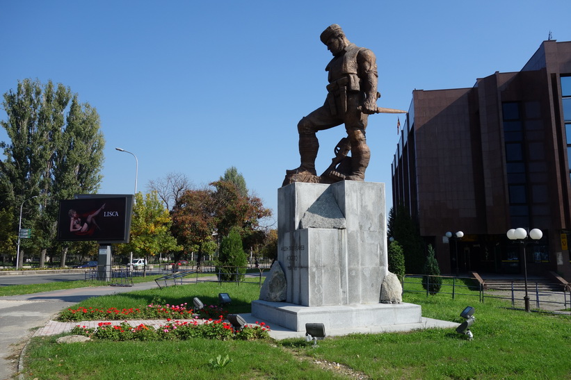 Staty i centrala Skopje.