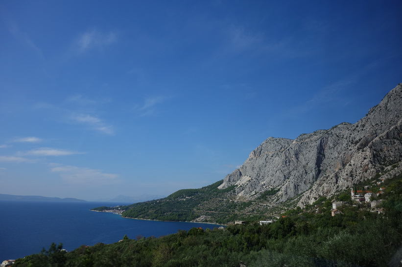 Kusten längs Dalmatien i Kroatien är sagolikt vacker.