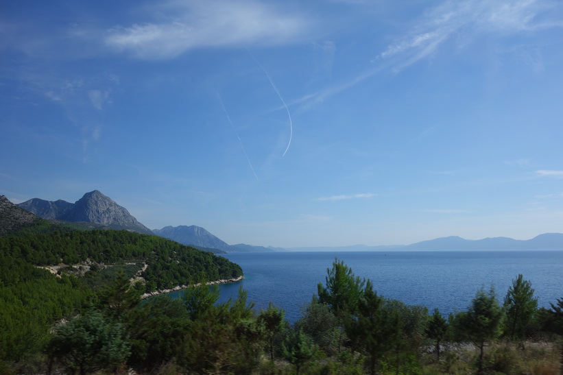 Kusten längs Dalmatien i Kroatien är sagolikt vacker.