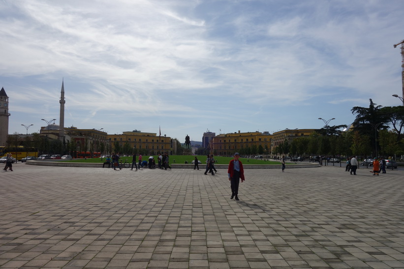 Skanderbeg Square i centrala Tirana.