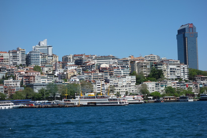 Färjeterminal i centrala Istanbul.