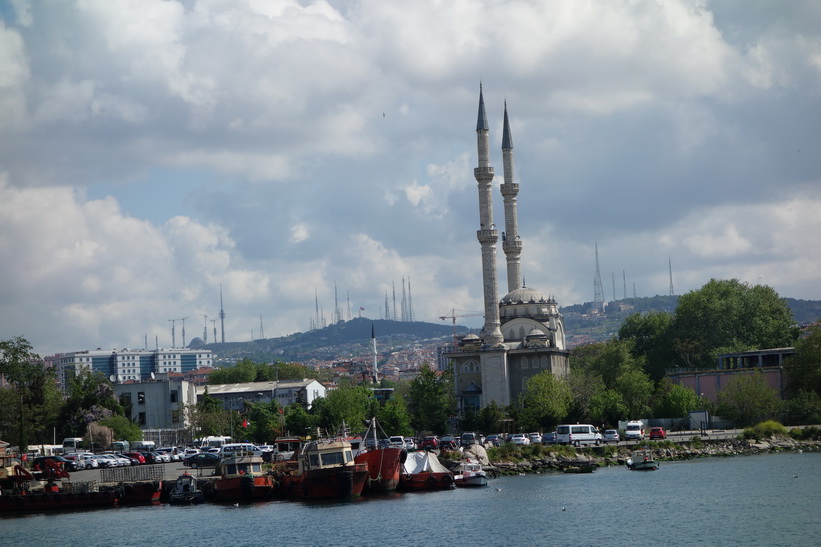 Moské på den asiatiska sidan av Istanbul.