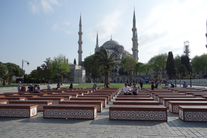 Blå Moskén, Istanbul.