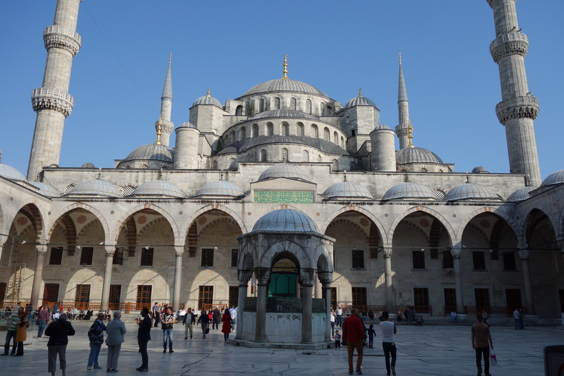 Blå Moskén, Istanbul.