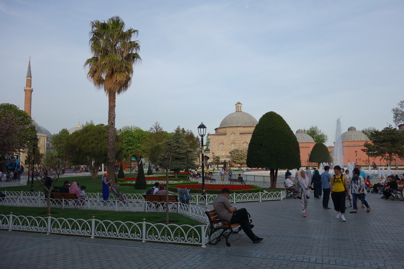 Sultanahmet park, Sultanahmet, Istanbul.