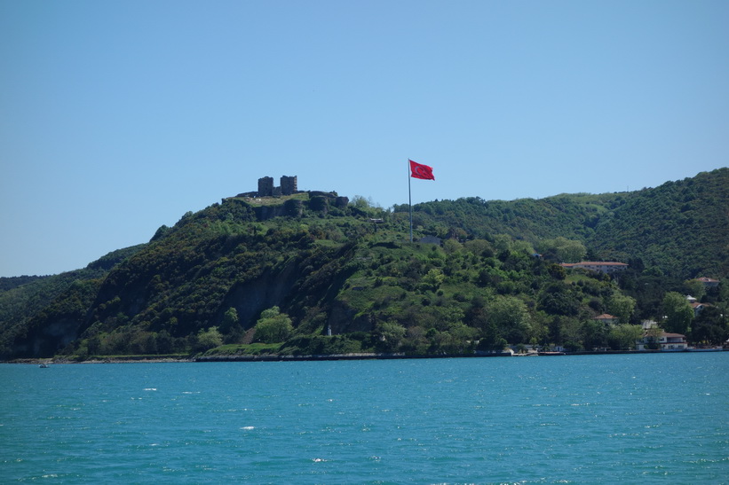 Joshua's Hill vid Bosporens strand på den asiatiska sidan, Istanbul.