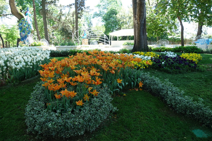 Trädgården vid Khedive Palace (Hidiv Kasri), Istanbul.