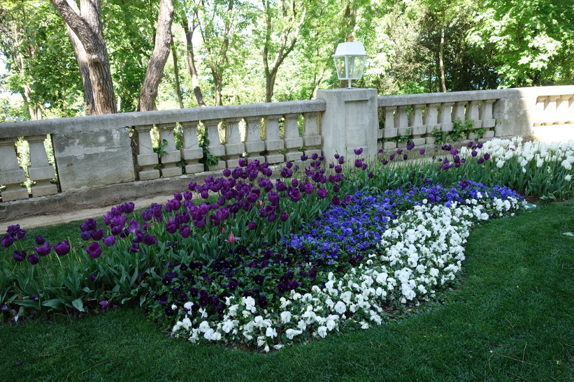 Trädgården vid Khedive Palace (Hidiv Kasri), Istanbul.