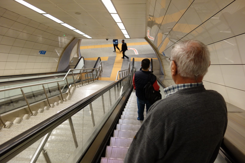 Metrostation Kadiköy, Istanbul.