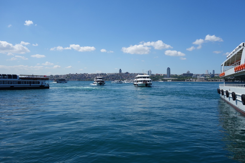 Färjeterminalen i Üsküdar, Istanbul.