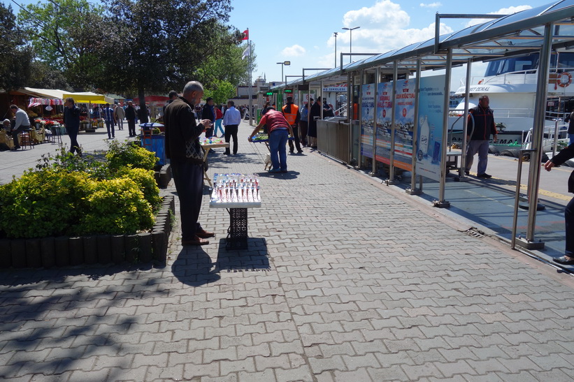 Färjeterminalen i Üsküdar, Istanbul.