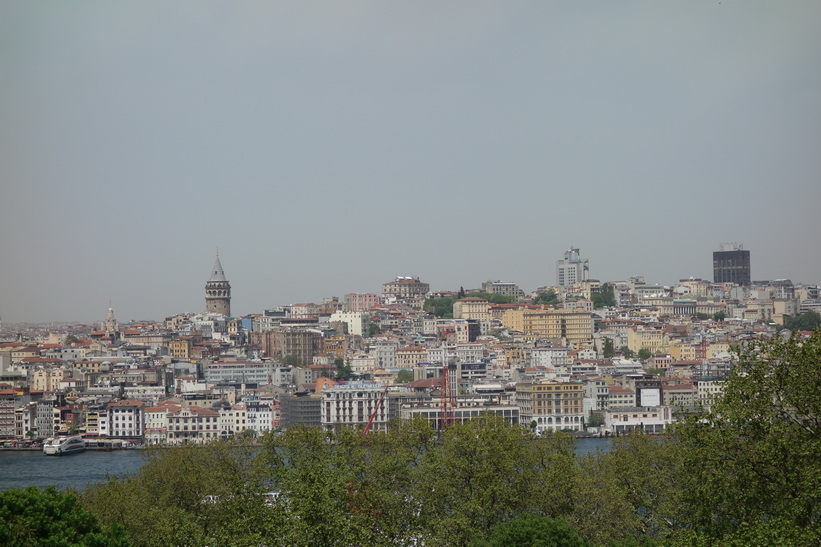 Utsikten från Topkapi Palace, Istanbul.