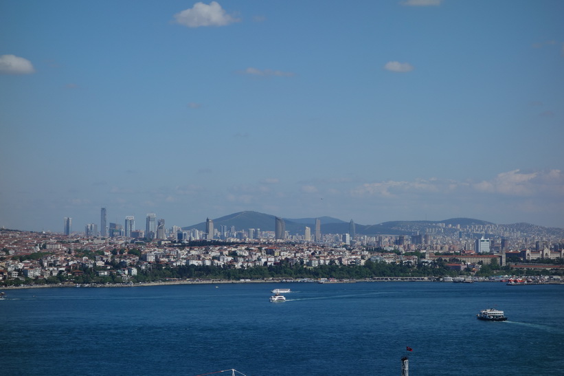 Utsikten från Galata Tower, Beyoğlu, Istanbul.