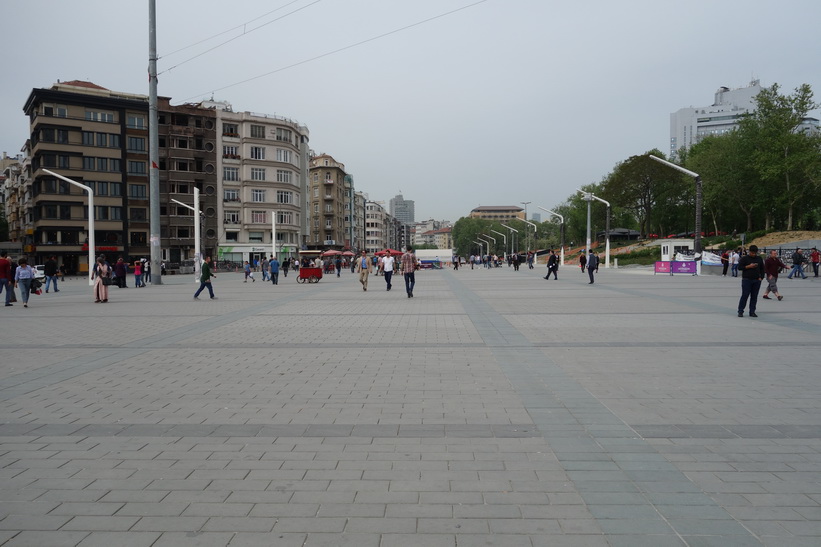 Taksim-torget, Istanbul.