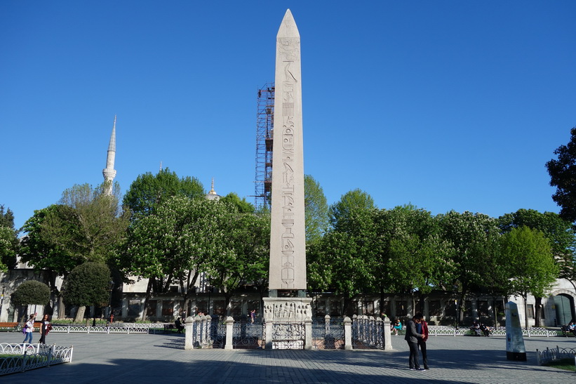 Obelisk of Theodosius, gamla Hippodromen, Istanbul.