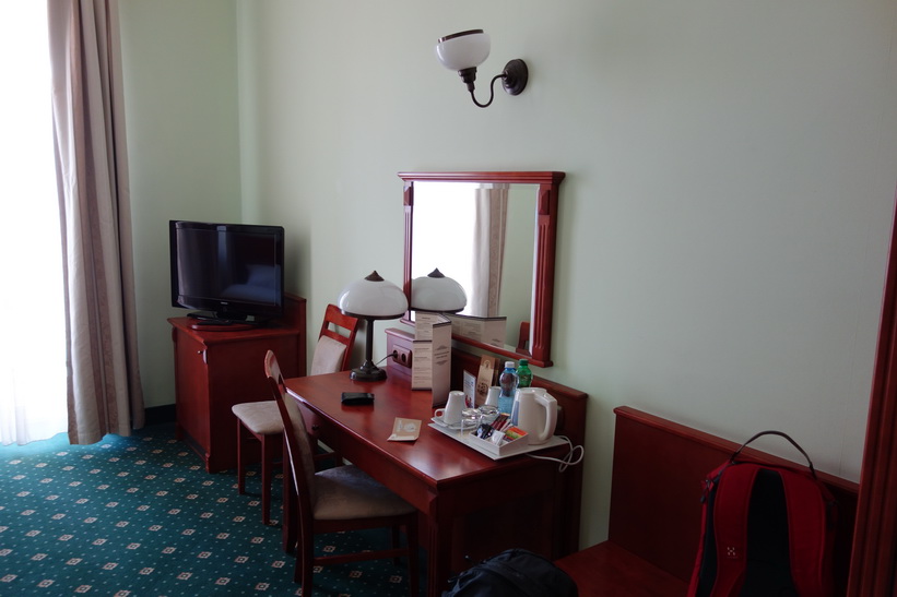 Mitt rum på Hotel Hetman, Warszawa.