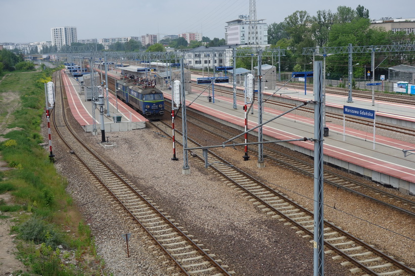 Warszawa Gdańska tågstation, Warszawa.