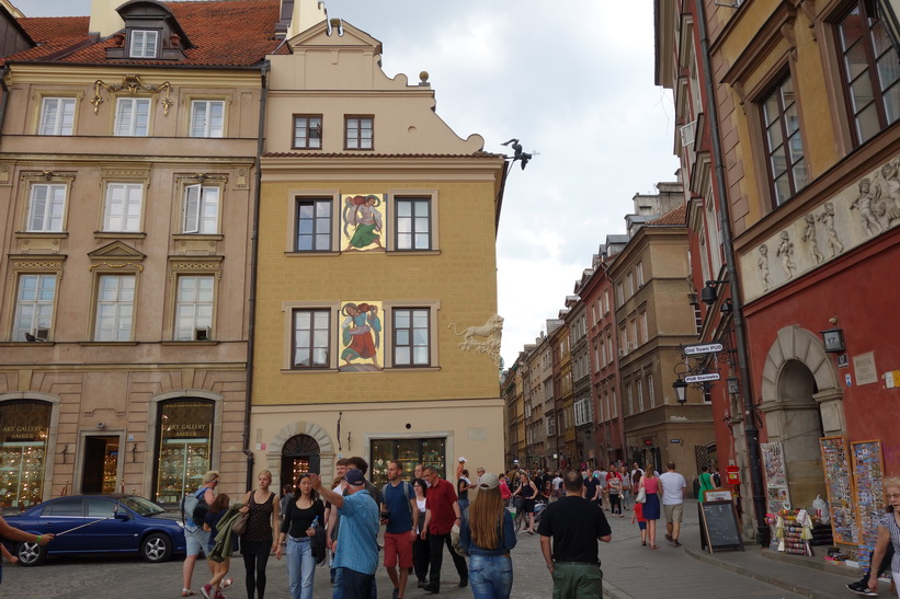 Gamla staden, Warszawa.