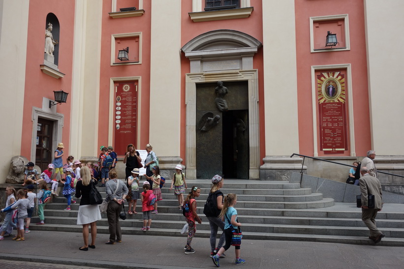 Gamla staden i Warszawa.