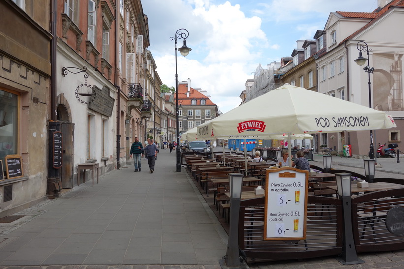 Restauracja Pod Samsonem, Warszawa.