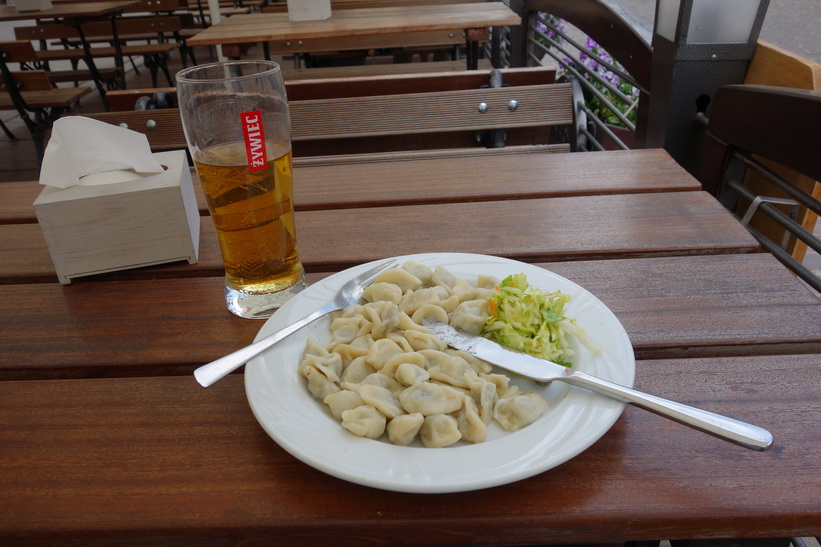 Lunch på Restauracja Pod Samsonem, Warszawa.