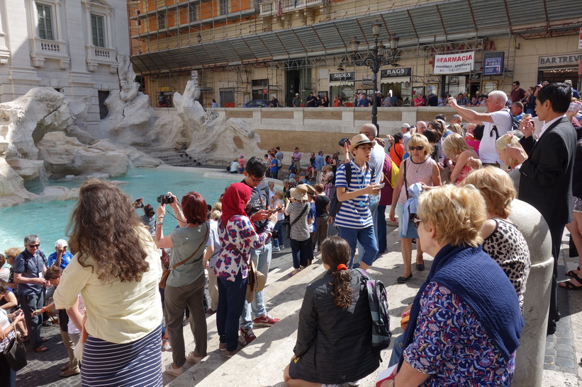 Fontana di Trevi, Rom.