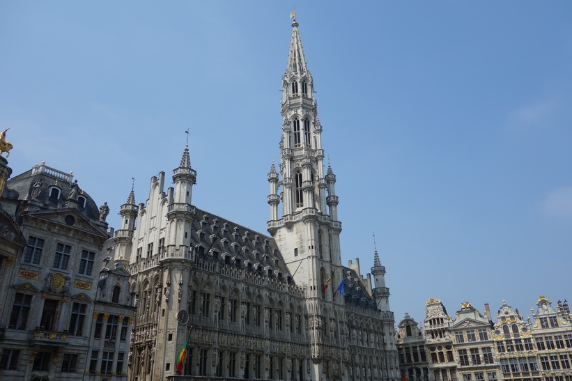 Magnifika Grand Place, Bryssel.
