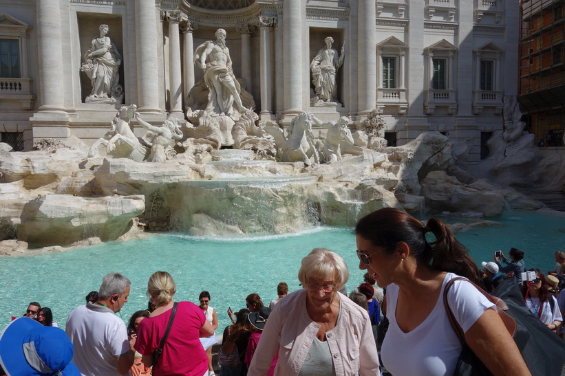 Fontana di Trevi, Rom.