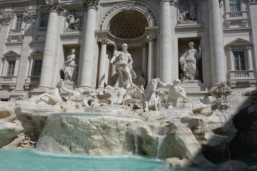 Fontana di Trevi, Rom.