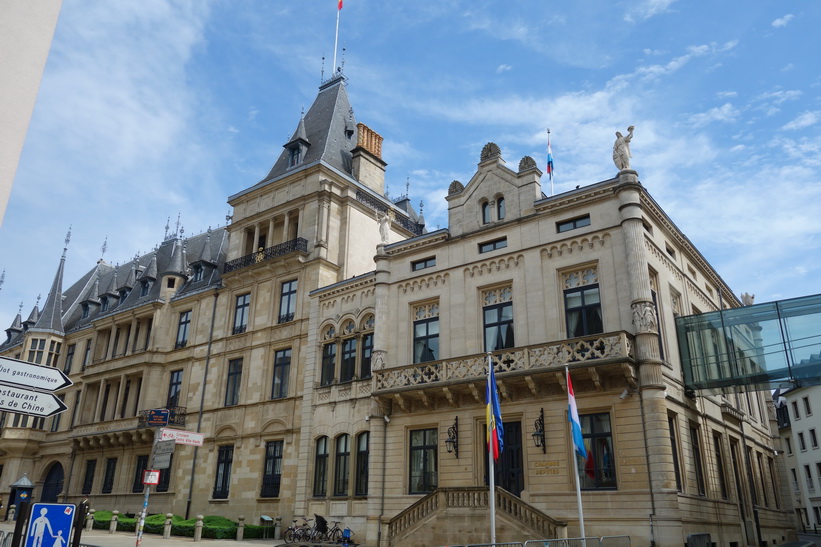 Palais Grand Ducal, Luxemburg city.