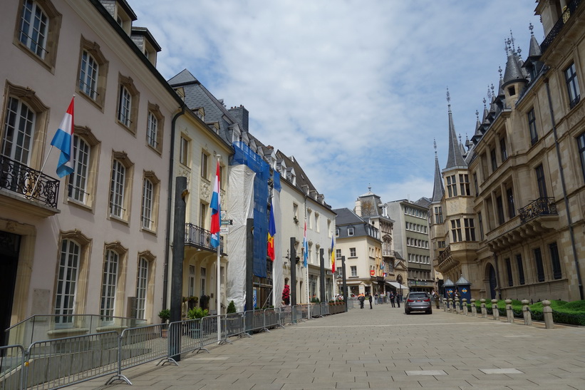 Palais Grand Ducal, Luxemburg city.