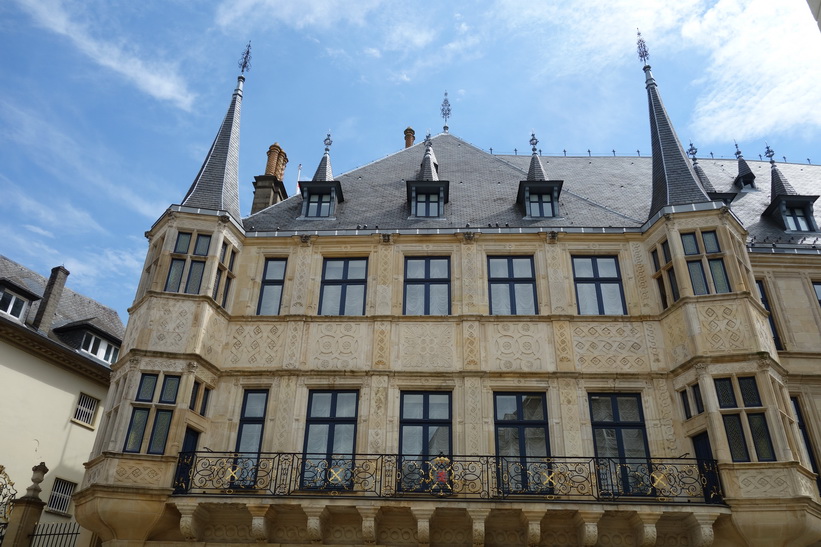 Palais Grand Ducal, Luxemburg city.