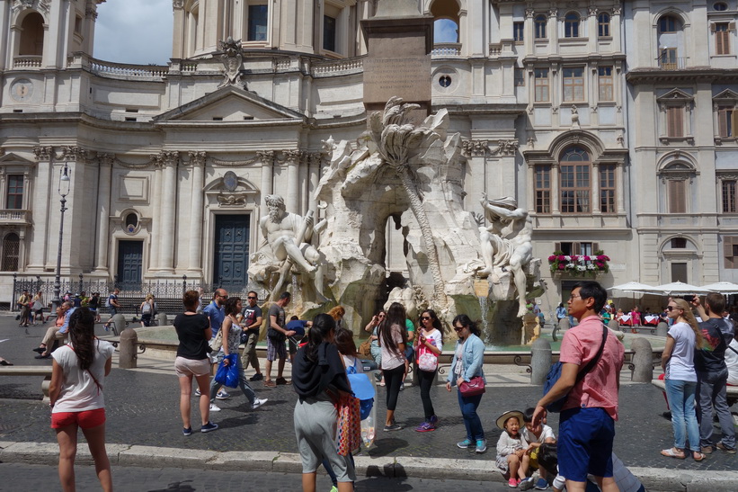 Torget Piazza Navona, Rom.